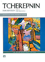 Bagatelles, Op. 5 piano sheet music cover